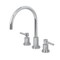Kingston Brass KS8721DLLS Widespread Kitchen Faucet, Polished Chrome KS8721DLLS - alternate 1